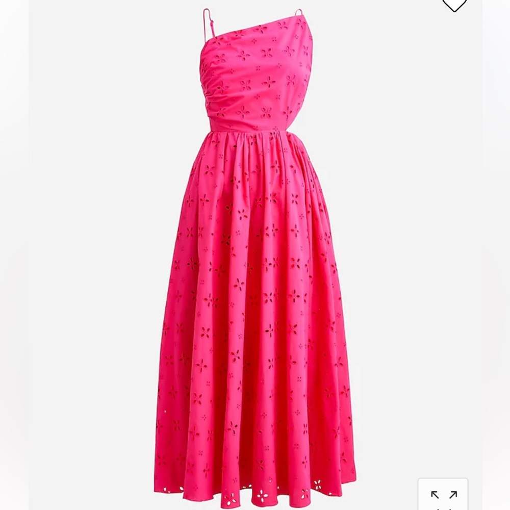 J.Crew Collection Side-Cur Out Midi Dress - 20